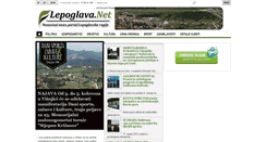Desktop Screenshot of lepoglava.net